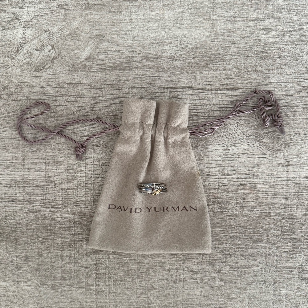 David Yurman x crossover band ring